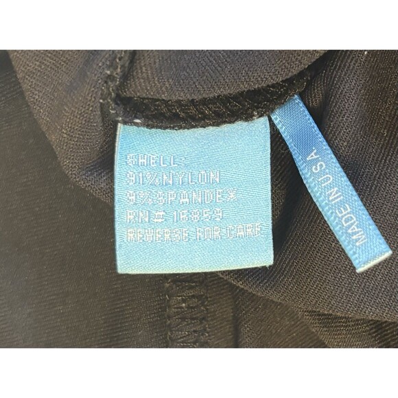 J MCLAUGHLIN Black Catalina Cloth Pants Medium Pull On Straight Leg Stretch - Picture 6 of 10